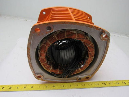 Yaskawa E3S5501 3 Ph Induction Motor Stator 230/460V 1720 RPM  4 Pole Kito Hoist