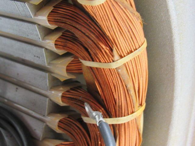 Yaskawa E3S5501 3 Ph Induction Motor Stator 230/460V 1720 RPM  4 Pole Kito Hoist