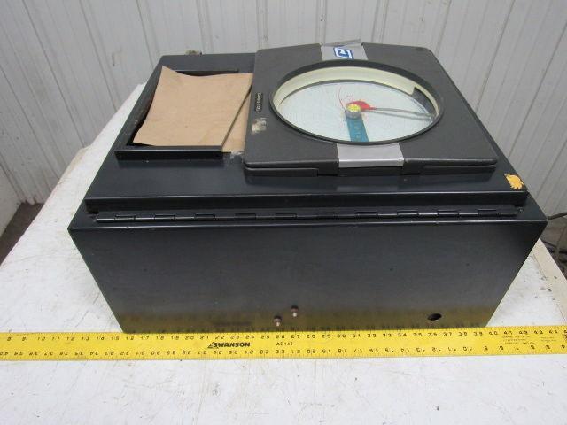 Cambridge/Partlow Furnace Temp Recording  Data Logger 10" 24Hr