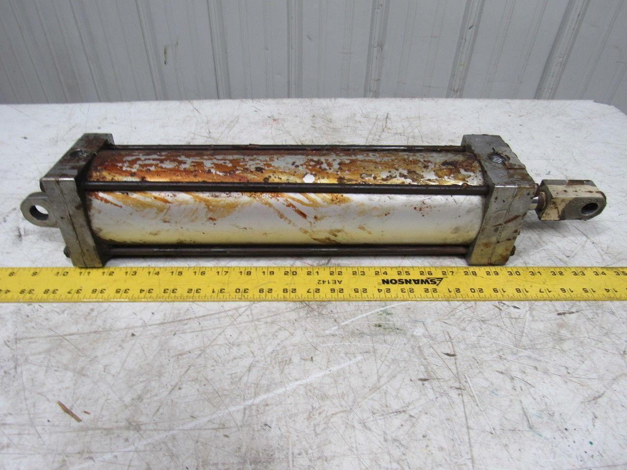 Hydro-Line EC-4X15-C-1-2-N-N-S Pneumatic Cylinder 2" Bore X 4" Stroke