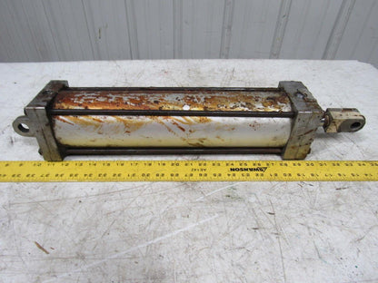 Hydro-Line EC-4X15-C-1-2-N-N-S Pneumatic Cylinder 2" Bore X 4" Stroke