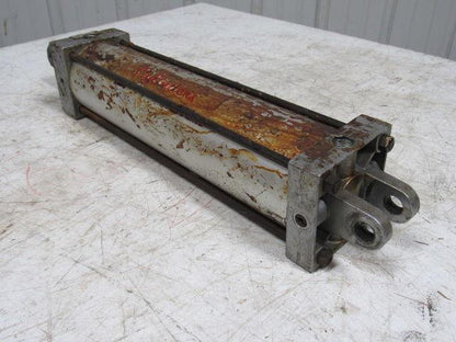 Hydro-Line EC-4X15-C-1-2-N-N-S Pneumatic Cylinder 2" Bore X 4" Stroke