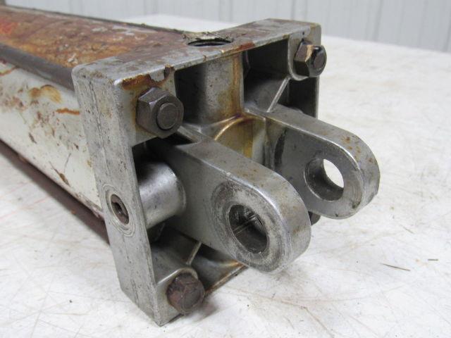 Hydro-Line EC-4X15-C-1-2-N-N-S Pneumatic Cylinder 2" Bore X 4" Stroke