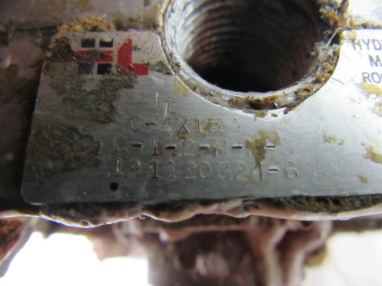 Hydro-Line EC-4X15-C-1-2-N-N-S Pneumatic Cylinder 2" Bore X 4" Stroke