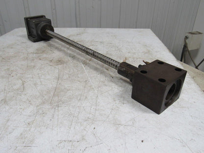 Cincinnati Milacron Sabre 1000 Y Axis Ball Screw W/Nut CNC 38" OAL