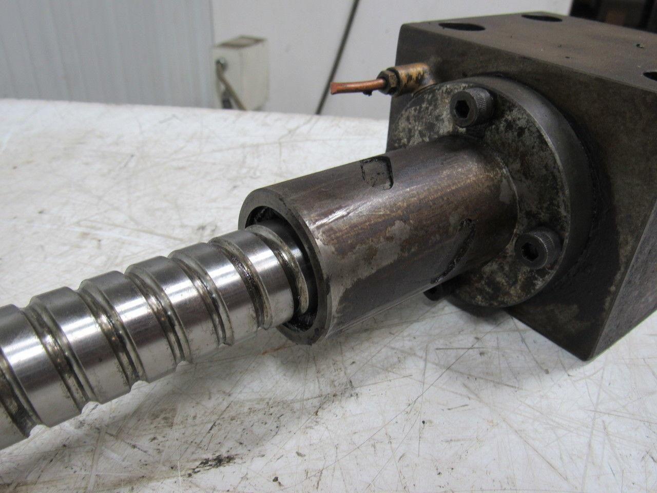 Cincinnati Milacron Sabre 1000 Y Axis Ball Screw W/Nut CNC 38" OAL
