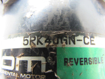 Oriental Motor 5RK40GN-CE Reversible Electric Motor 220/230/240V 50Hz