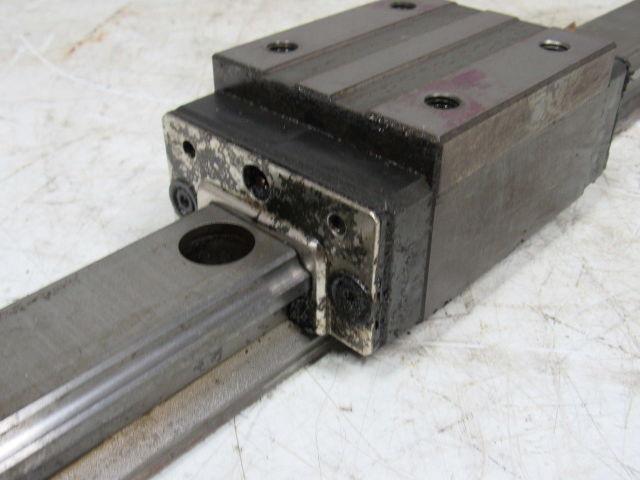 Cincinnati Milacron Sabre 750/1000 Y Axis Linear Rail & Bearings 43-1/8" OAL