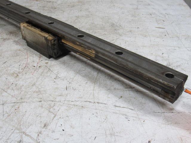 Cincinnati Milacron Sabre 750/1000 Y Axis Linear Rail & Bearings 43-1/8" OAL
