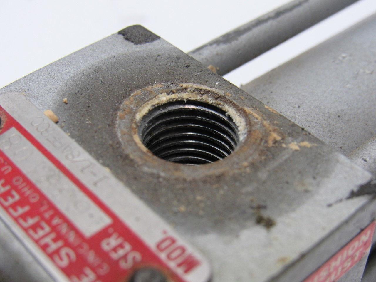 Sheffer 1-1/8AFF6CC Pneumatic Cylinder  1-1/8" Bore X 6" Stroke