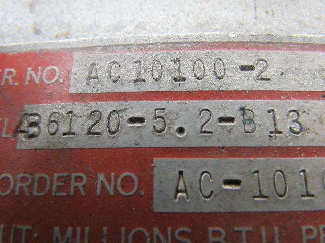 NORTH AMERICAN MFG AB6120-5.2-B36-FM Gas/Oil Boiler Burner Group 4 Fuel 440V 3Ph