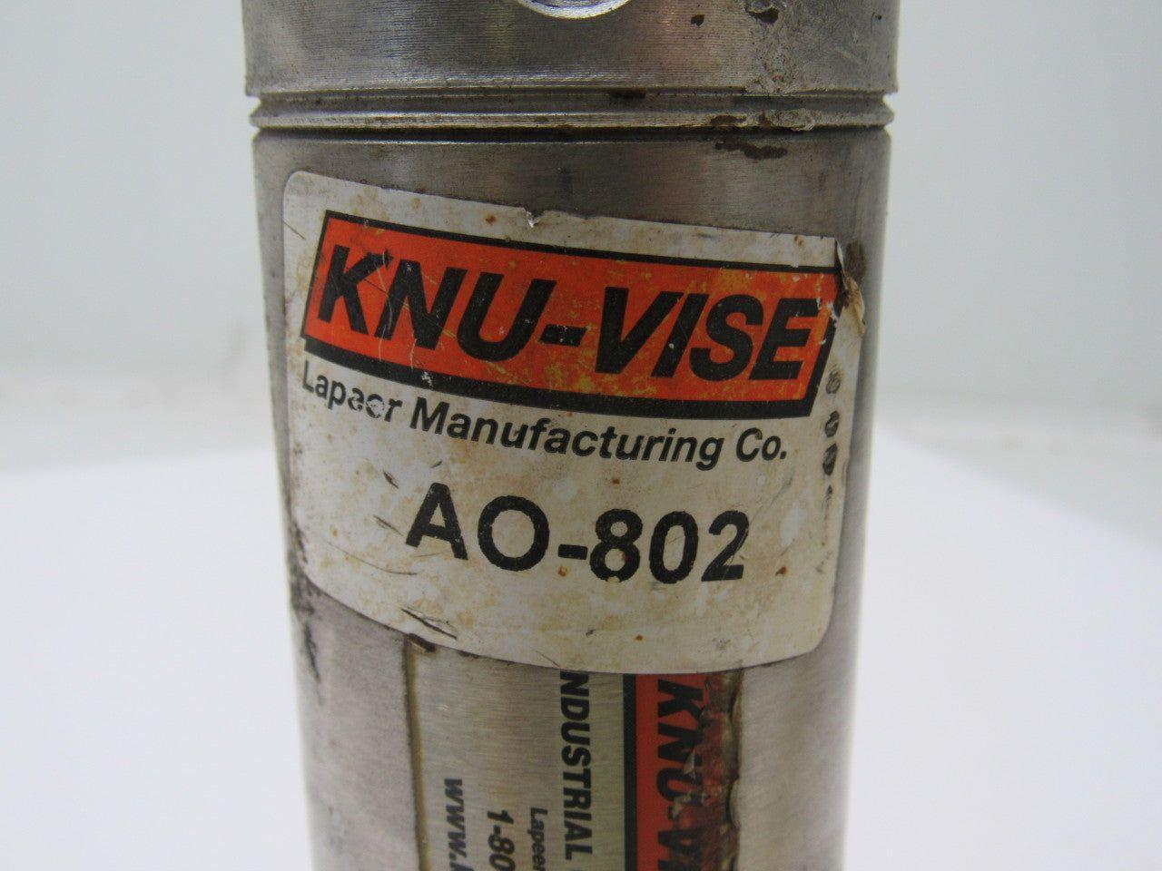 KNU-VISE AO-802 800lb hold down clamp Pneumatic Cylinder 2" Bore X 3" Stroke