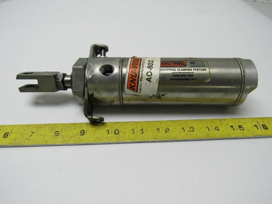 KNU-VISE AO-802 800lb hold down clamp Pneumatic Cylinder 2" Bore X 3" Stroke