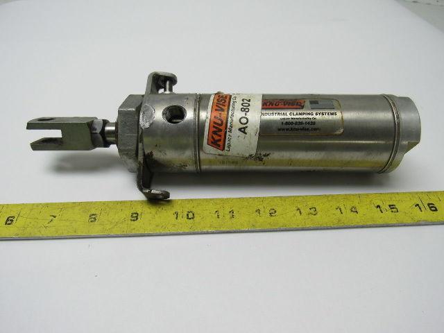 KNU-VISE AO-802 800lb hold down clamp Pneumatic Cylinder 2" Bore X 3" Stroke