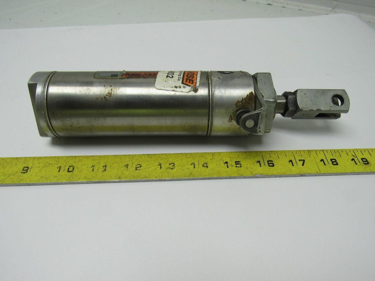 KNU-VISE AO-802 800lb hold down clamp Pneumatic Cylinder 2" Bore X 3" Stroke