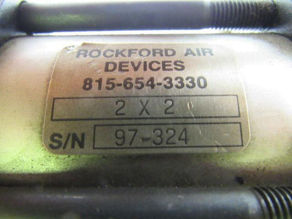 Rockford Air Devices Pneumatic Cylinder 2" Bore X 2" Stroke