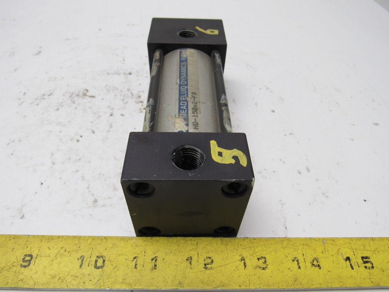 Mead HD-150X2-FB Pneumatic Cylinder 1-1/2" Bore X 2" Stroke