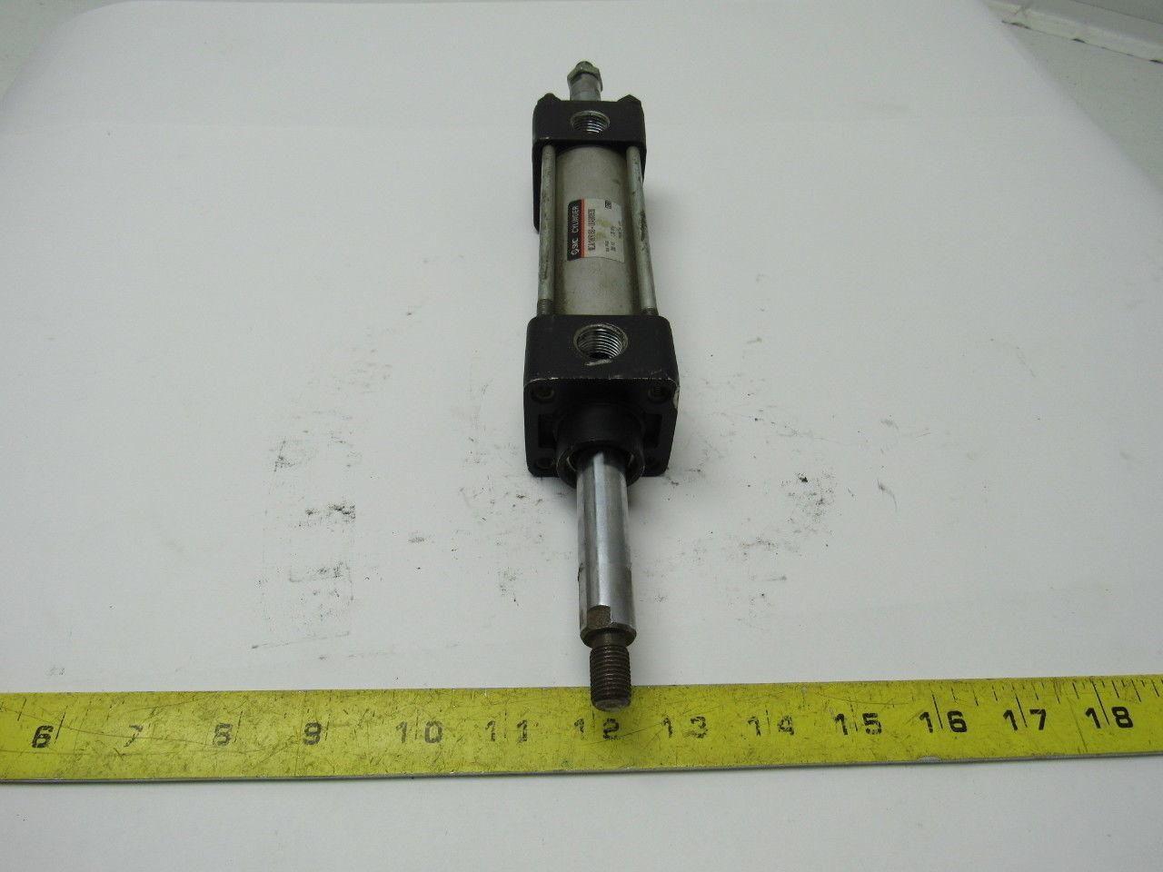 SMC NCA1WR150-UIA980630 Pneumatic Cylinder 1-1/2" Bore X 3" Stroke Double End