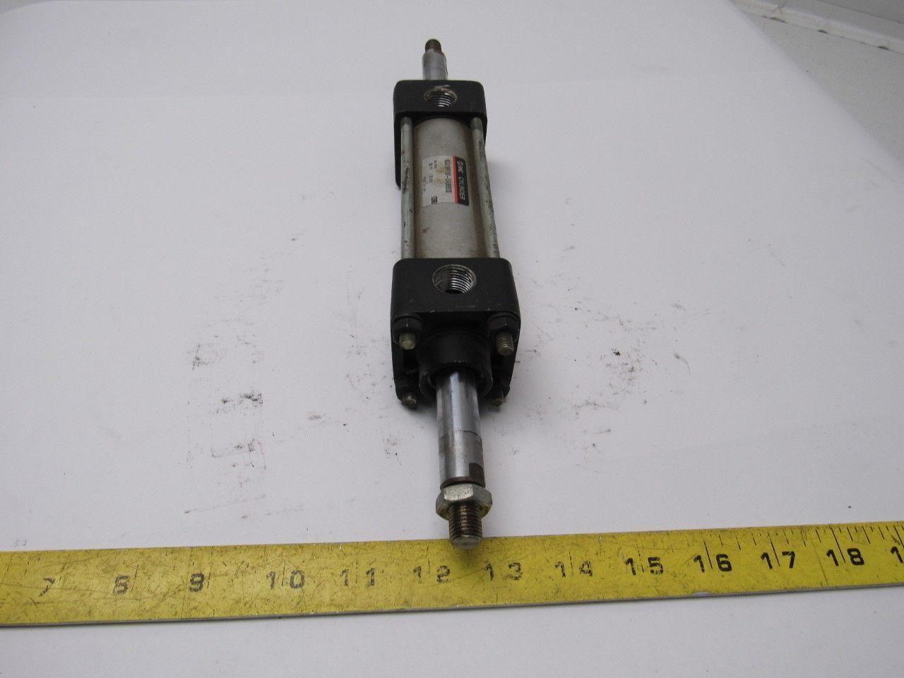 SMC NCA1WR150-UIA980630 Pneumatic Cylinder 1-1/2" Bore X 3" Stroke Double End