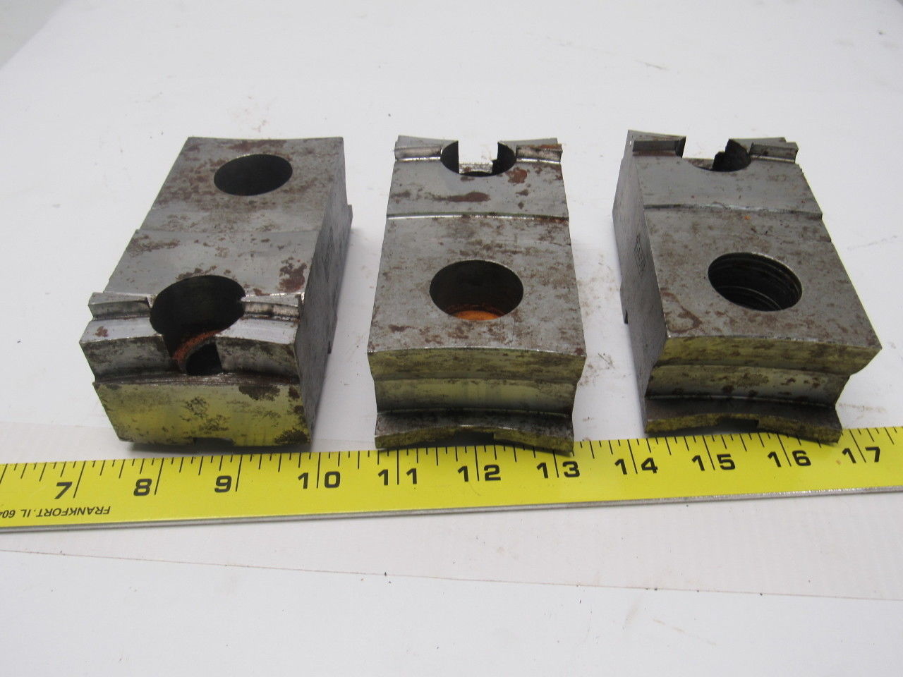 Daco Lathe Chuck Top Jaws 5" X 1-5/8" X 2-1/2" Lot Of 3