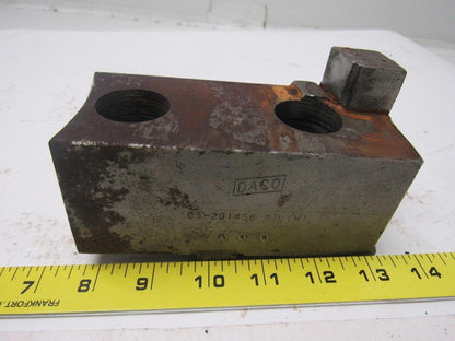 Daco 05-201458 Lathe Chuck Top Jaws  Lot Of 3