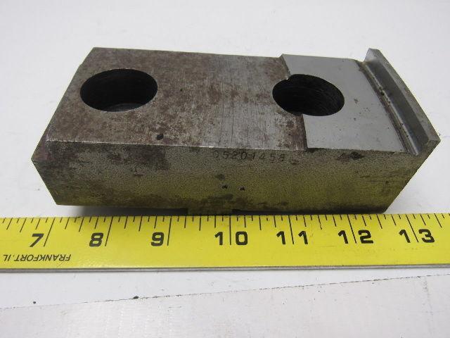 05-201458 2 Step Lathe Chuck Top Jaws 5-5/8" X 2-3/4" X 2-1/2" Lot Of 3