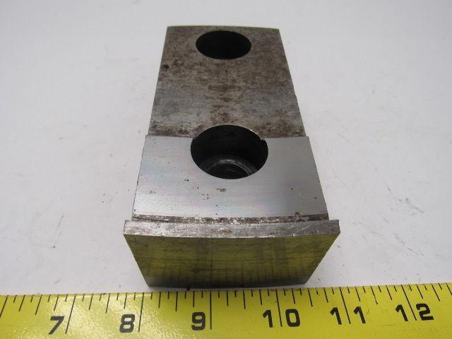 05-201458 2 Step Lathe Chuck Top Jaws 5-5/8" X 2-3/4" X 2-1/2" Lot Of 3