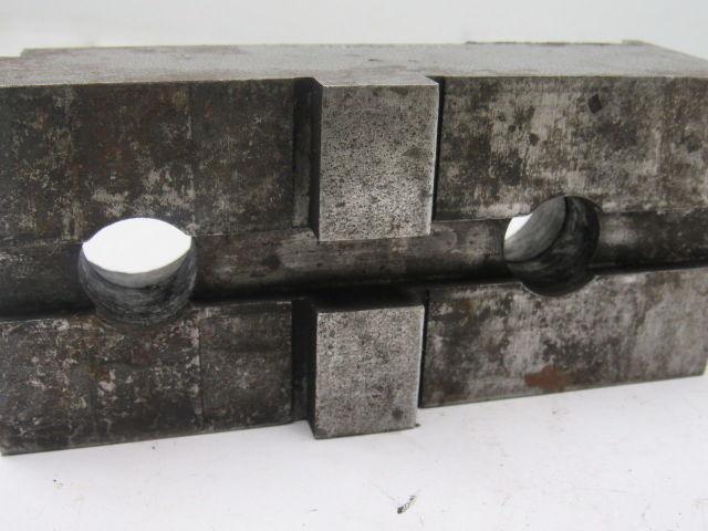 05-201458 2 Step Lathe Chuck Top Jaws 5-5/8" X 2-3/4" X 2-1/2" Lot Of 3