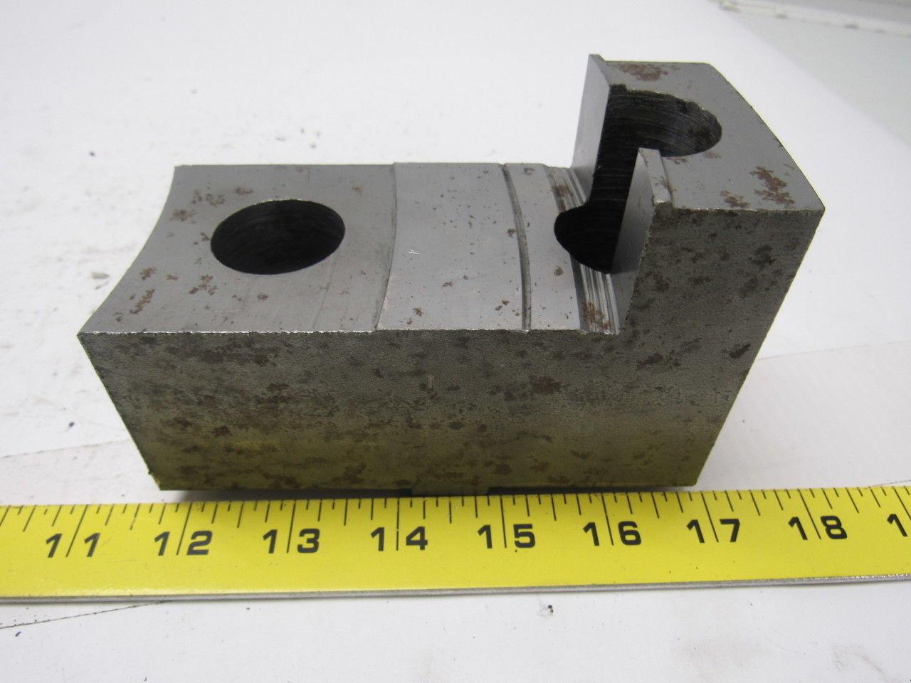 Daco 05-201458 2 Step Lathe Chuck Top Jaws 5-1/4" X 3-1/4" X 2-1/2" Lot Of 3
