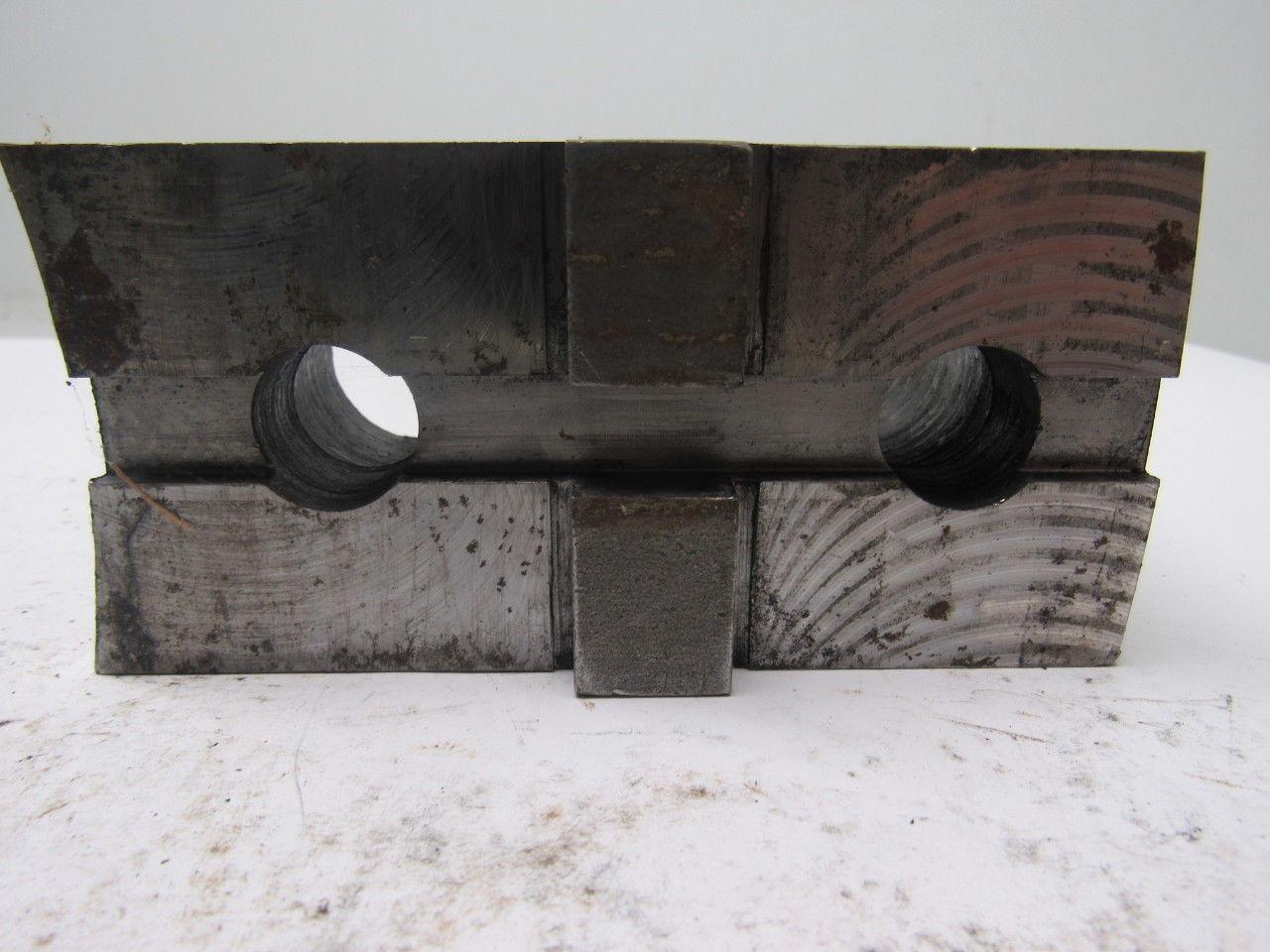 Daco 05-201458 2 Step Lathe Chuck Top Jaws 5-1/4" X 3-1/4" X 2-1/2" Lot Of 3