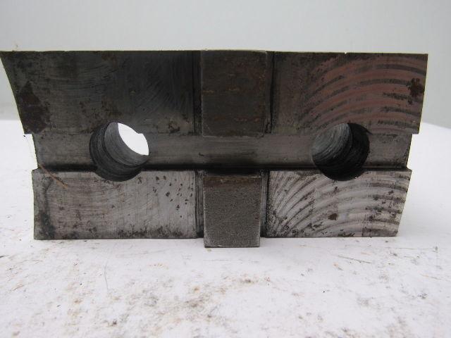 Daco 05-201458 2 Step Lathe Chuck Top Jaws 5-1/4" X 3-1/4" X 2-1/2" Lot Of 3