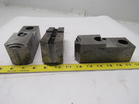 Daco 05-201467 Pointed Lathe Chuck Top Jaws 5-5/8" X 2-1/4" X 2-1/2" Lot Of 3