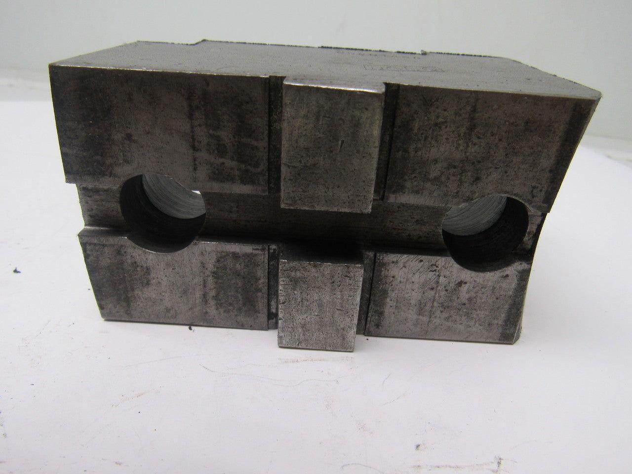 Daco 05-201458 Lathe Chuck Top Jaws 4-7/16" X 2-9/16" X 2-1/2" Lot Of 3