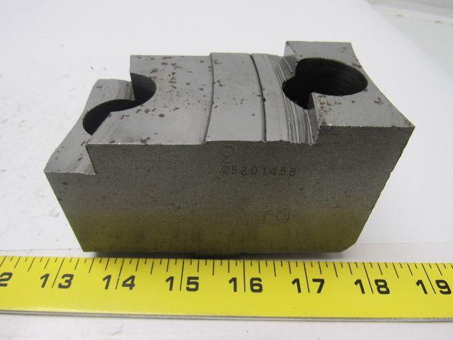 Daco 05-201458 Lathe Chuck Top Jaws 4-7/16" X 2-9/16" X 2-1/2" Lot Of 3