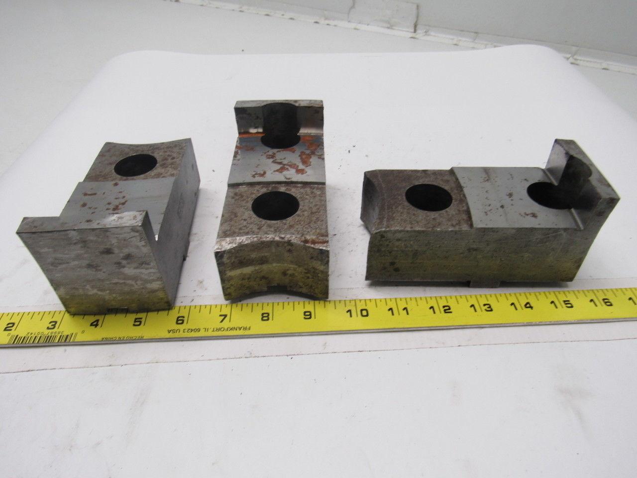 Daco Lathe Chuck Top Jaws 5-1/4" X 2-9/16" X 2-1/2" Lot Of 3
