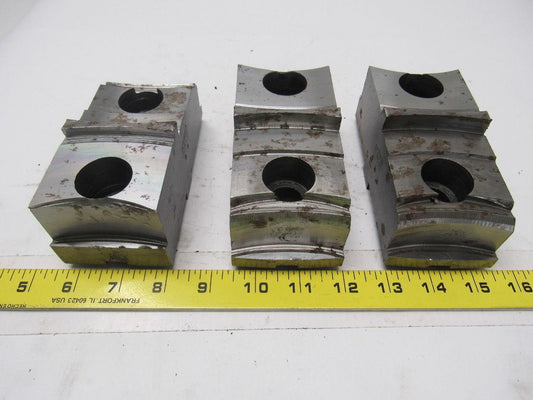 Daco Lathe Chuck Top Jaws 5-3/8" X 2-1/16" X 2-1/2" Lot Of 3