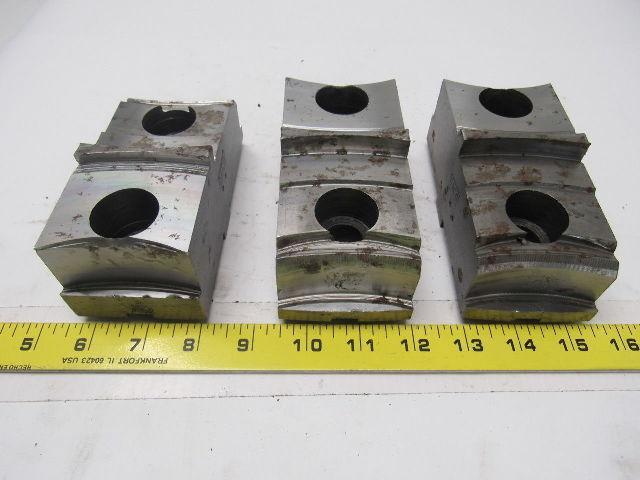 Daco Lathe Chuck Top Jaws 5-3/8" X 2-1/16" X 2-1/2" Lot Of 3