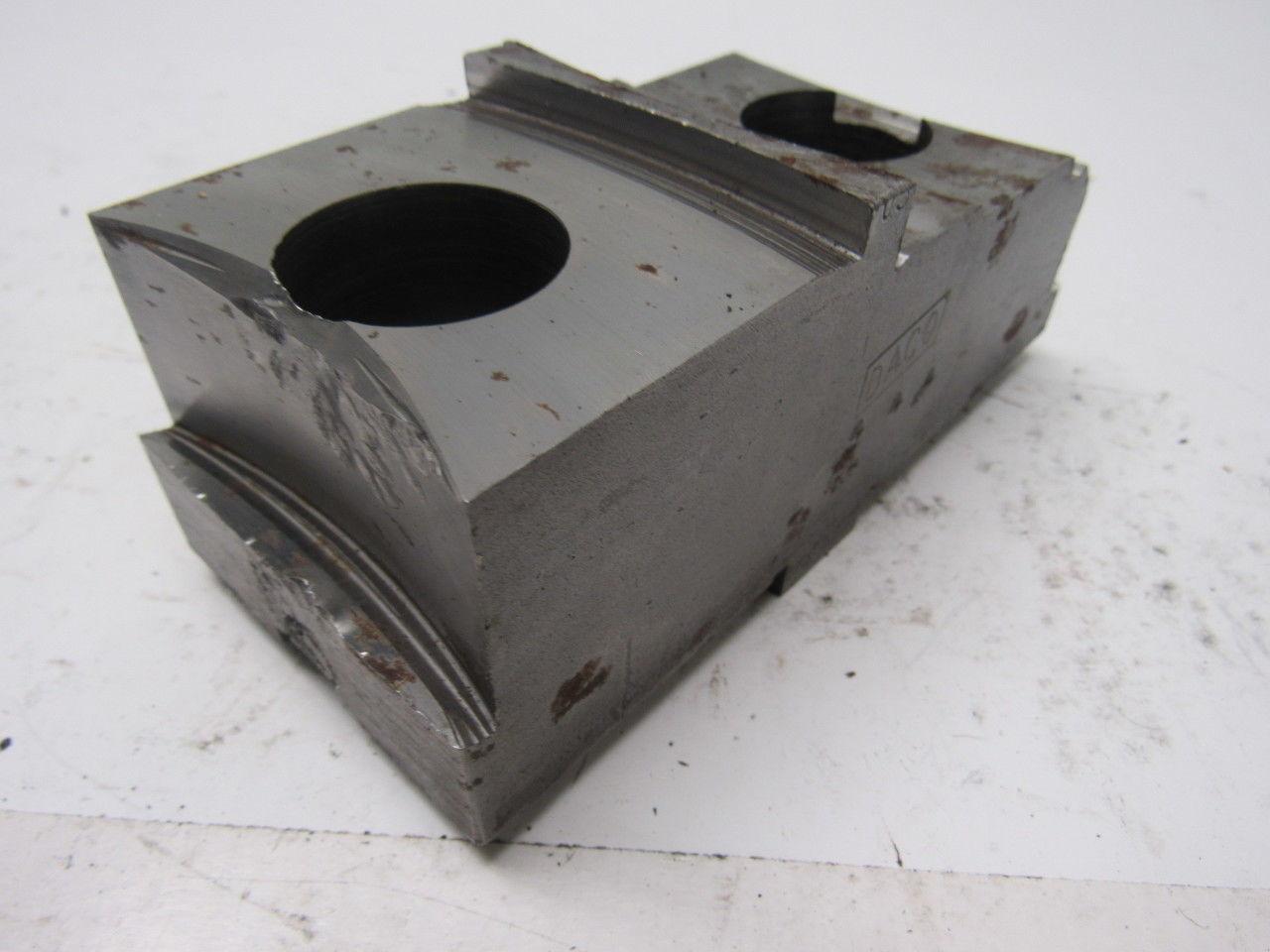 Daco Lathe Chuck Top Jaws 5-3/8" X 2-1/16" X 2-1/2" Lot Of 3