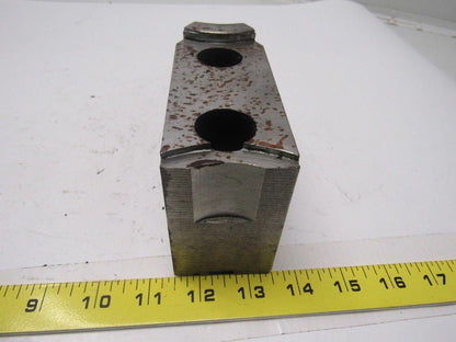 CJ-77 Lathe Chuck Top Jaws 4-3/4" X 3-3/8" X 2" Lot Of 3
