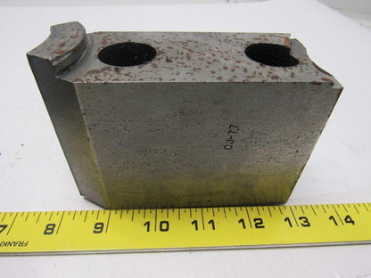 CJ-77 Lathe Chuck Top Jaws 4-3/4" X 3-3/8" X 2" Lot Of 3