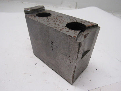 CJ-77 Lathe Chuck Top Jaws 4-3/4" X 3-3/8" X 2" Lot Of 3