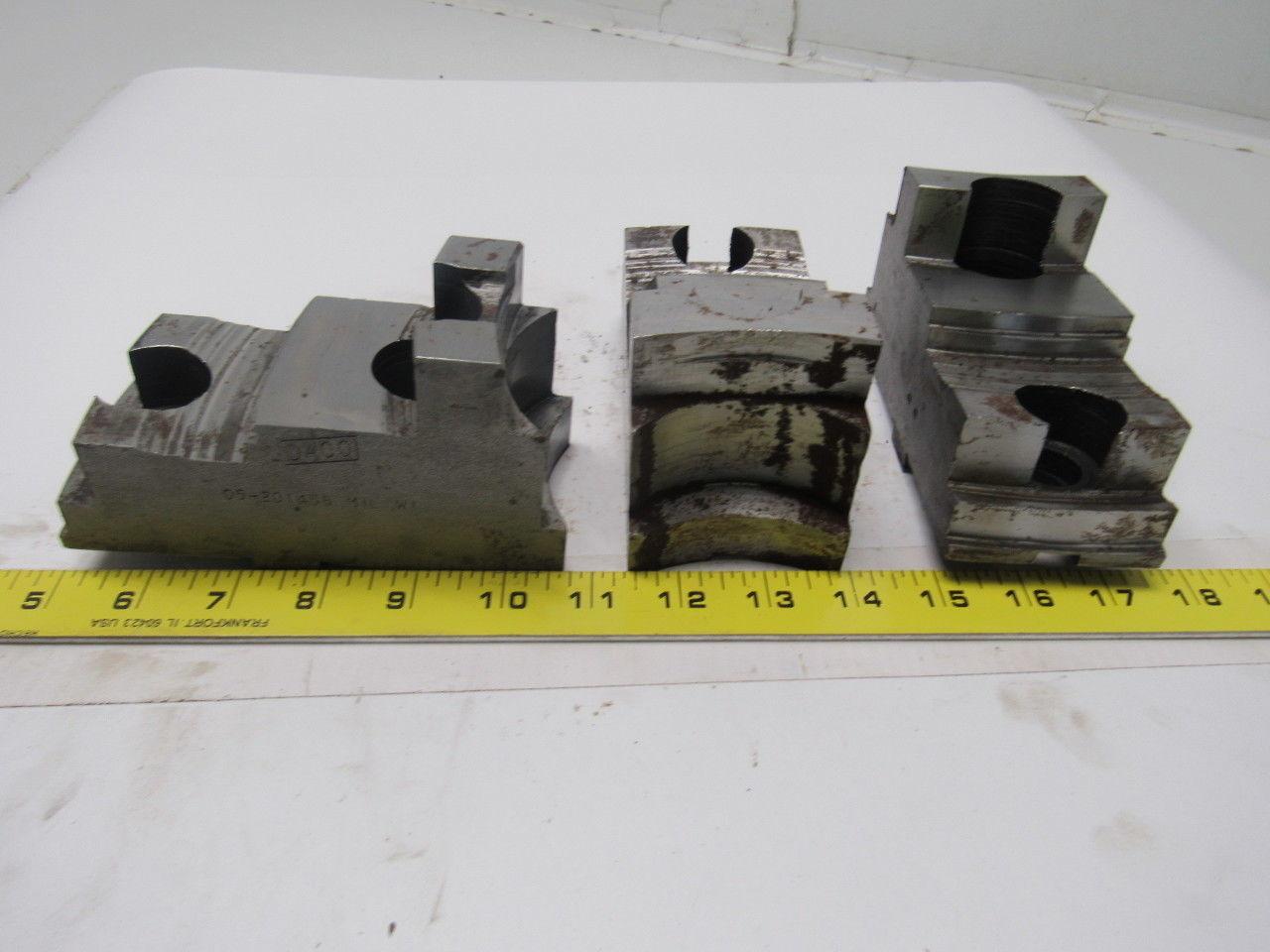 Daco 05-201458 Lathe Chuck Top Jaws 5-5/8" X 2-7/8" X 2-1/2" Lot Of 3