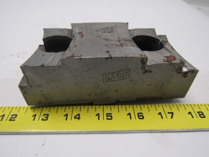 Daco Lathe Chuck Top Jaws 5-5/16" X 1-3/4" X 2-1/2" Lot Of 3
