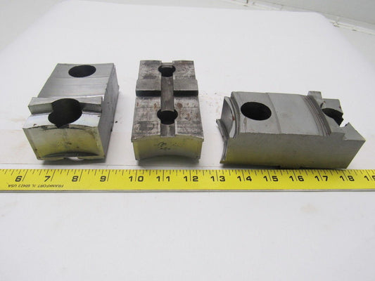Daco Lathe Chuck Top Jaws 5" X 1-7/8" X 2-1/2" Lot Of 3