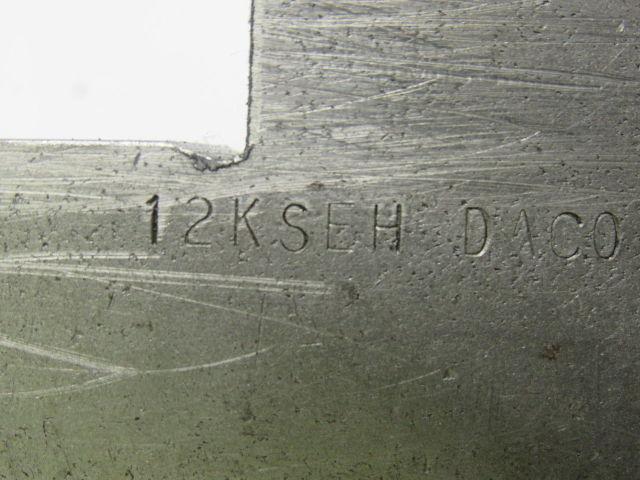 Daco 12KSEH Lathe Chuck Top Jaws 5" X 2-3/4" X 1-3/4" Lot Of 3