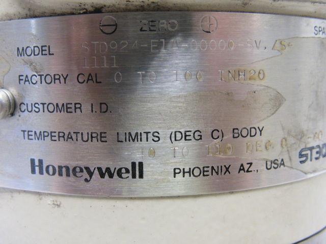 Honeywell STD924-E1A Smart Pressure Differential Transmitter