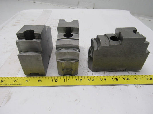 Daco 12KSEH Lathe Chuck Top Jaws 4-3/4" X 3-1/2" X 1-3/4" Lot Of 3