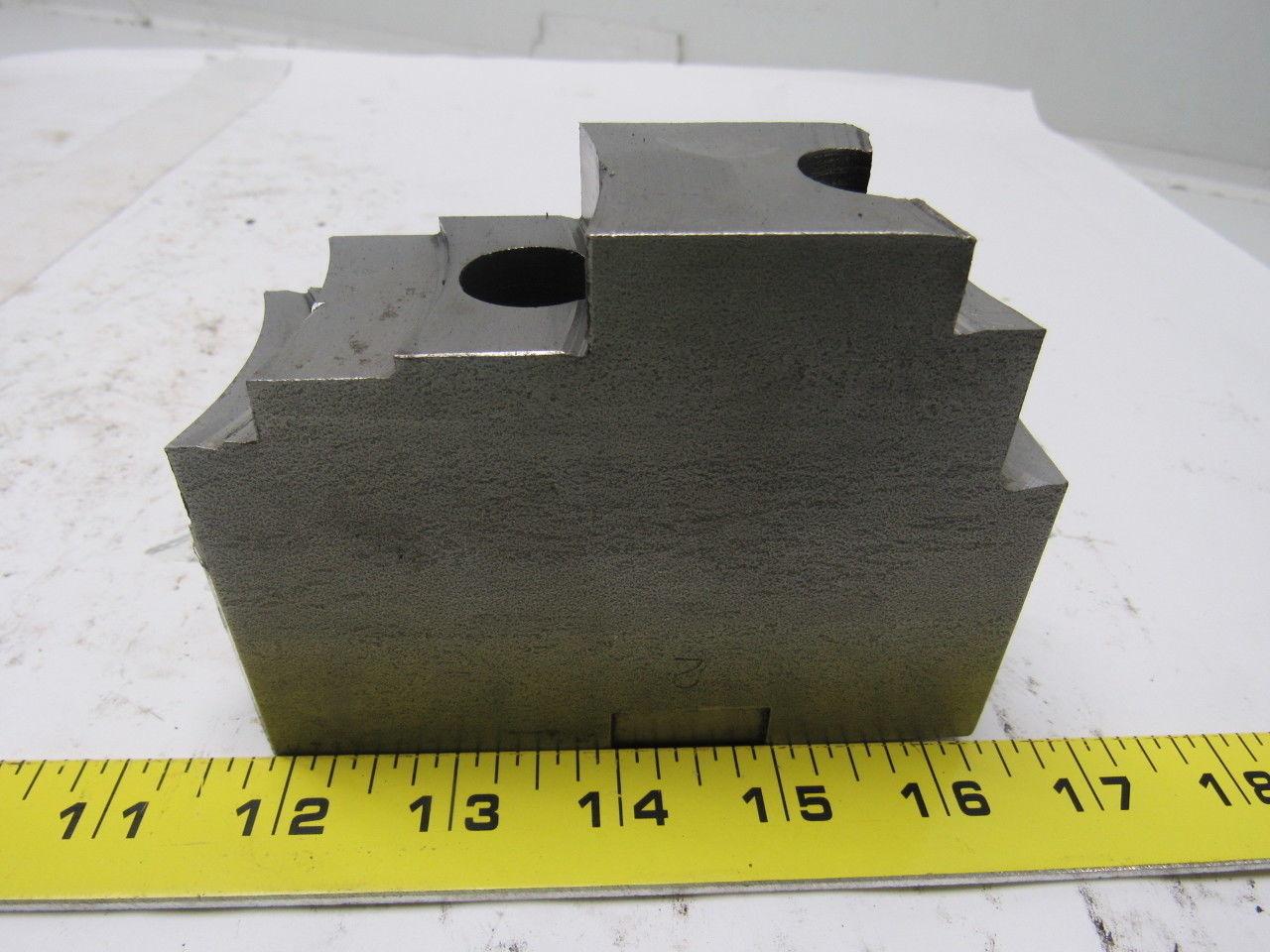 Daco 12KSEH Lathe Chuck Top Jaws 4-3/4" X 3-1/2" X 1-3/4" Lot Of 3