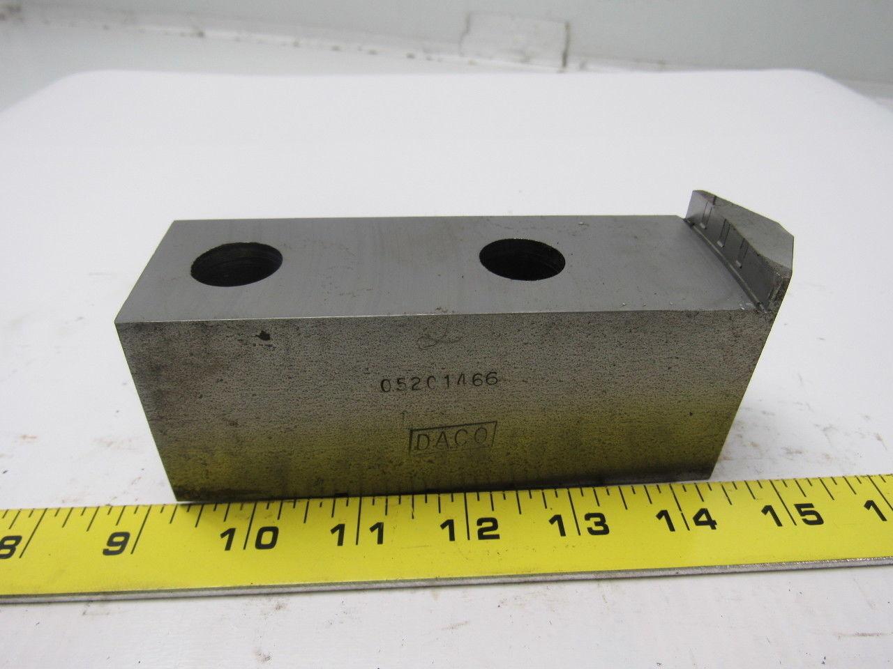 Daco 05-201466 Lathe Chuck Top Jaws 5" X 3" X 1-3/4" Lot Of 3