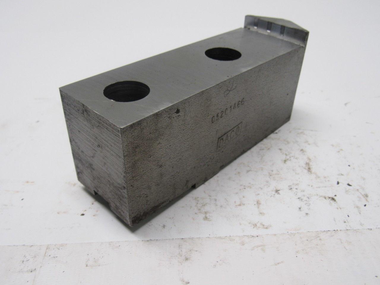 Daco 05-201466 Lathe Chuck Top Jaws 5" X 3" X 1-3/4" Lot Of 3
